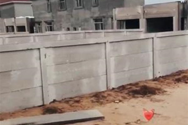 新型围墙板应用